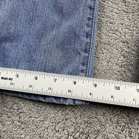 Levis Bootcut Jeans Womens 14L Blue Light Wash Low Rise - Picture 6 of 14